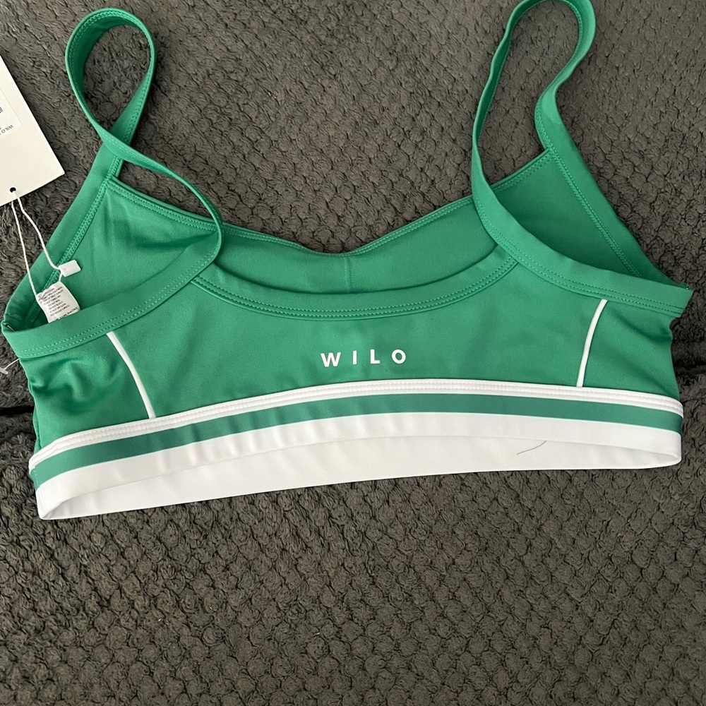 Green Sports Bra